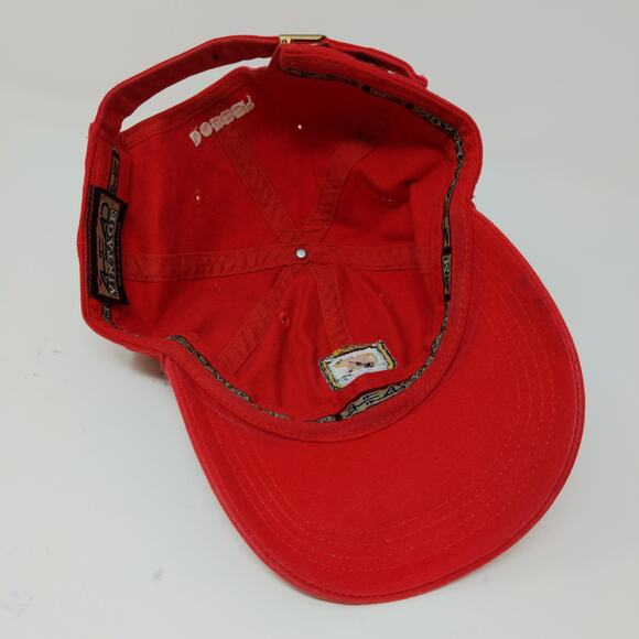 Las Vegas Bear's Best Golf Course Dobber Slideback Hat Embroidered Logo Red - Picture 11 of 13